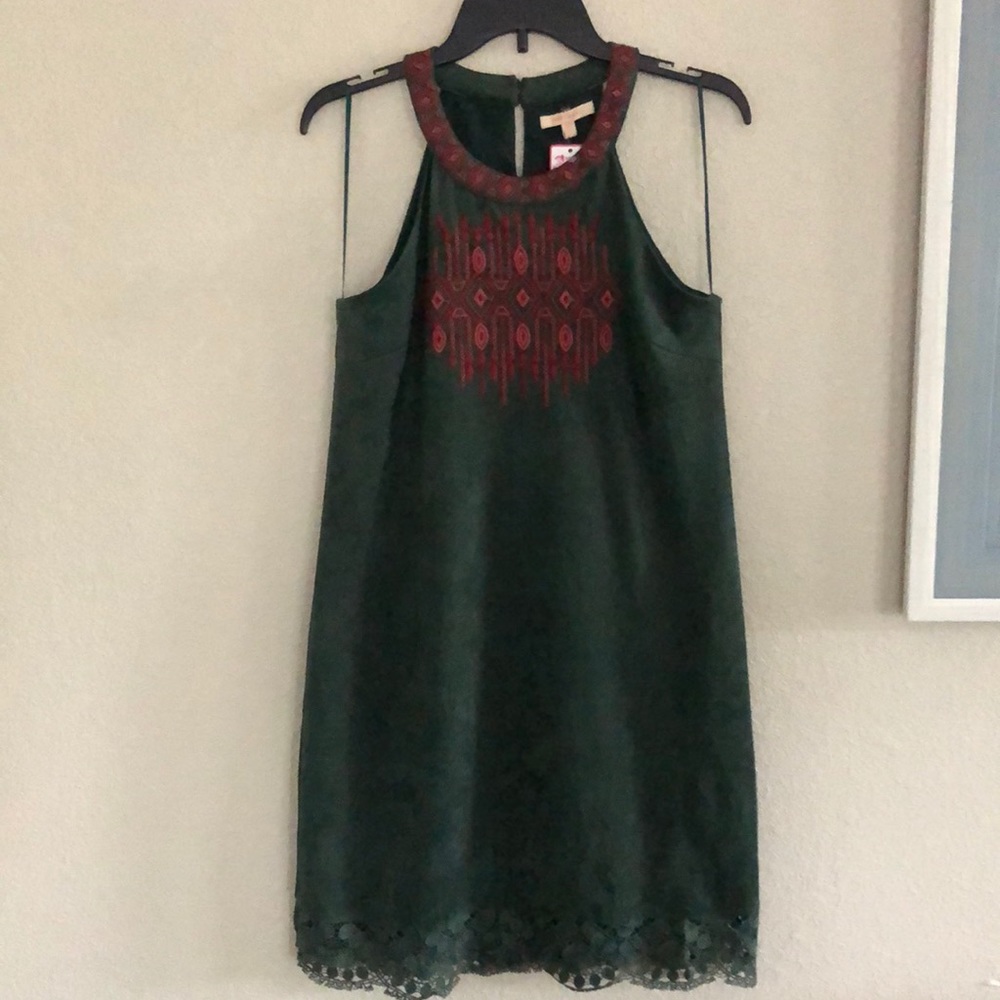 Faux Suede Dress size Small
